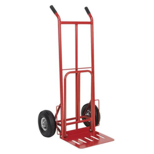 Sealey Sack Truck with Pneumatic Tyres Folding 250kg CST990