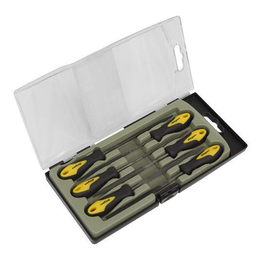 Sealey Needle File Set 6pc 100mm S0628