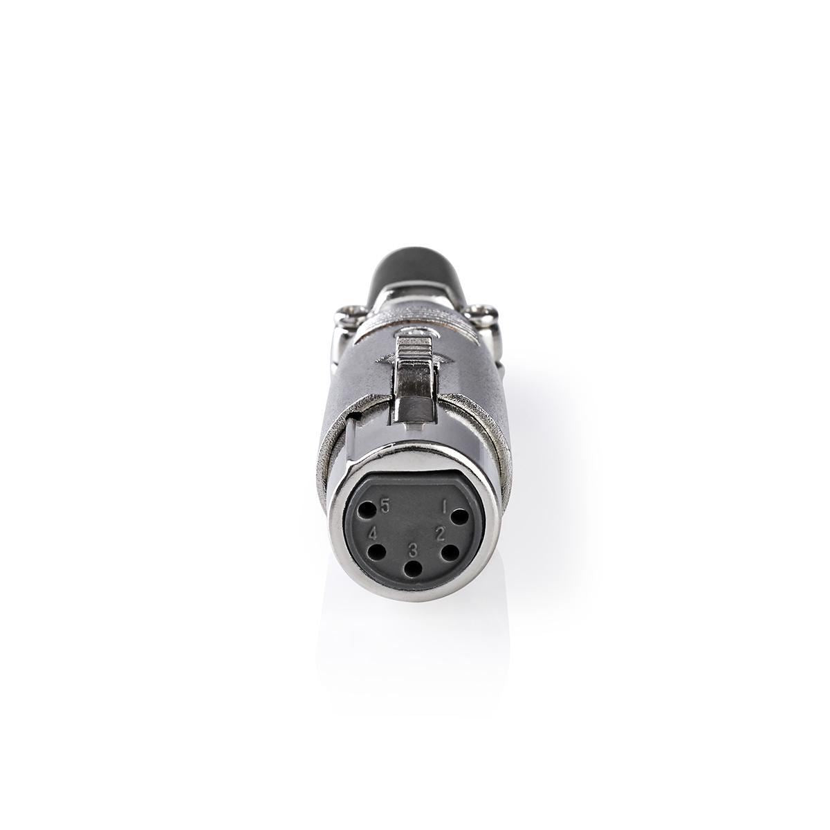 Nedis XLR Connector XLR 5-pin Female 10 pieces Metal CAGP15971ME