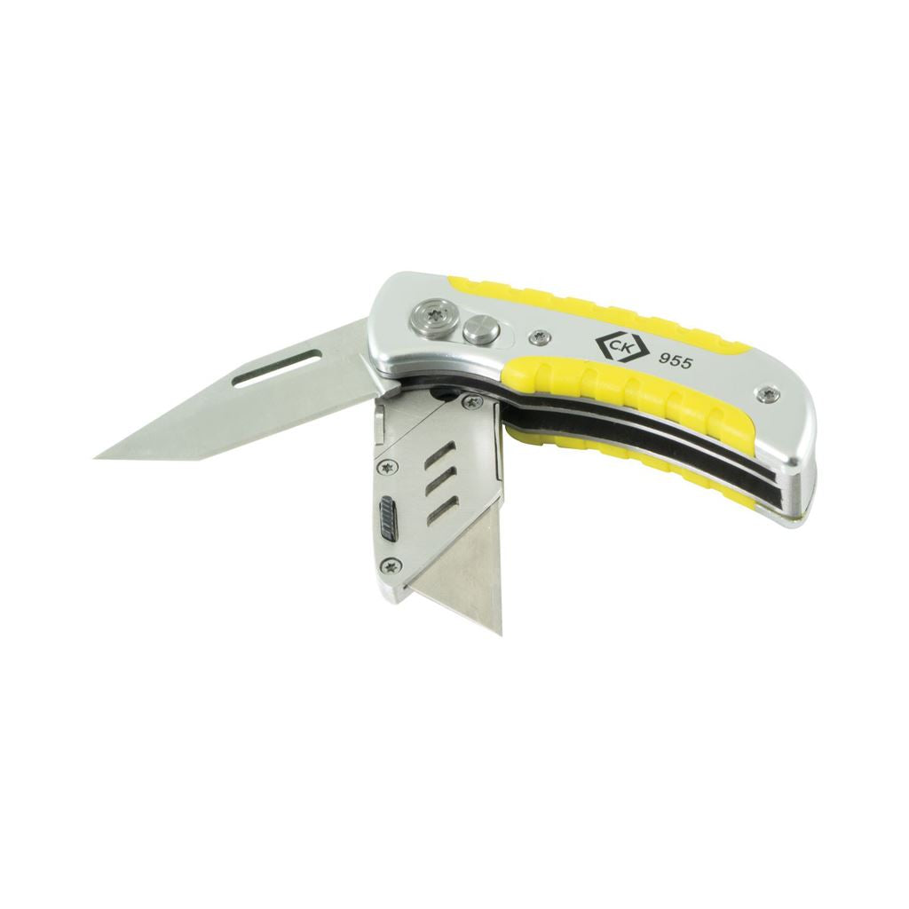 CK Tools Twin Blade Folding Utility Knife T0955