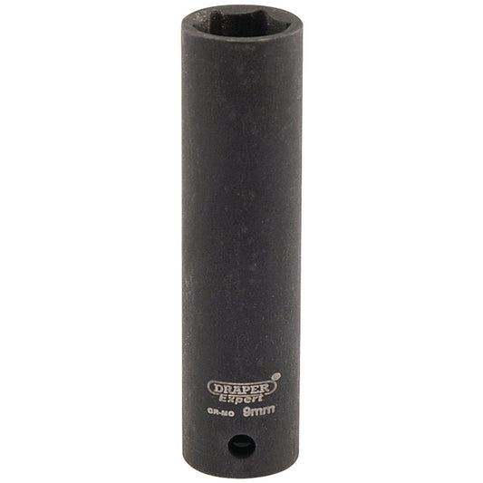 Draper 05187 Expert 9mm 1/4" Square Drive Hi-Torq6 Point Deep Impact Socket