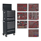 Sealey Tool Chest Combination 14 Drawer - Black with 446pc Tool Kit TBTPCOMBO2