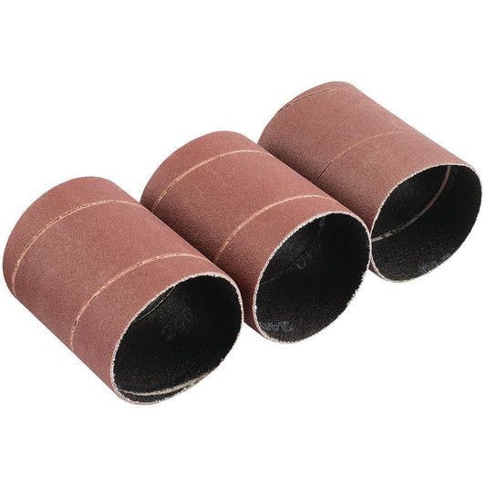 Draper Pack Of Three 240 Grit Aluminium Oxide Sanding Sleeves (45 X 60mm)- 93357