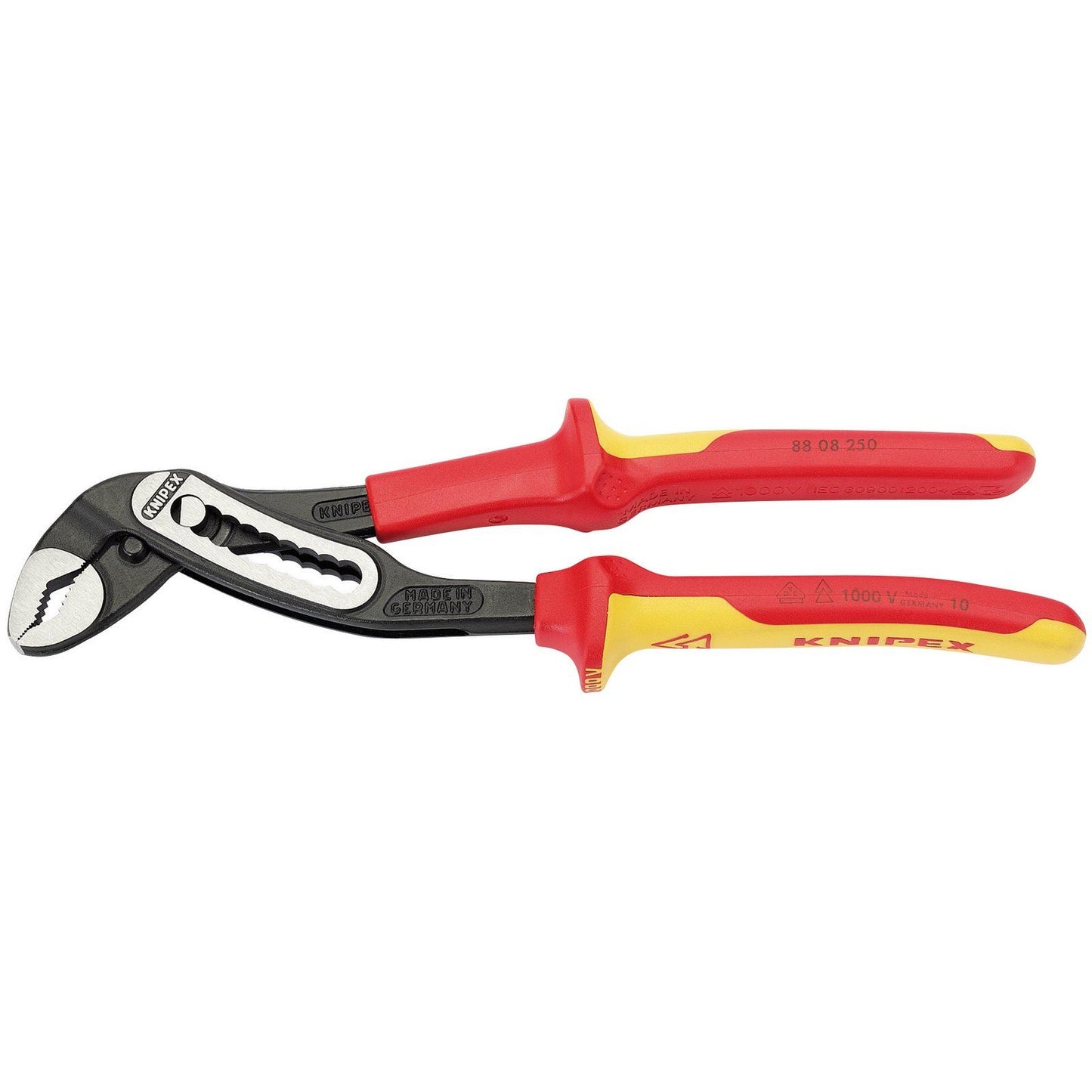 Knipex 88 08 250 VDE Insulated Alligator Water Pump Pliers Grips 250mm 32013