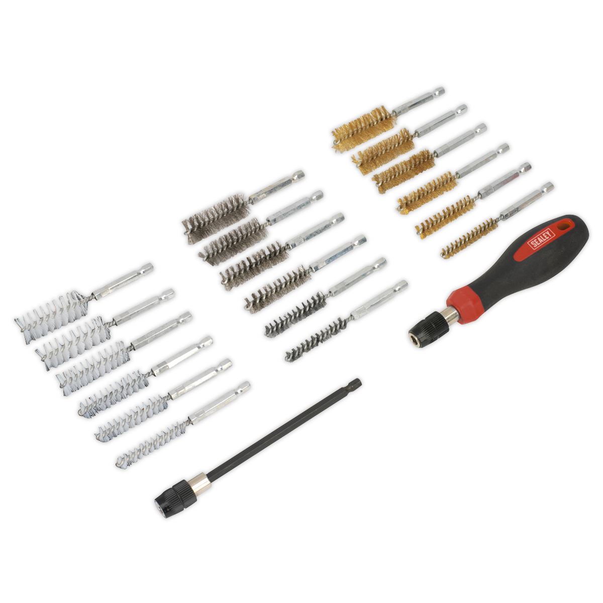 Sealey Cleaning & Decarbonising Brush Set 20pc VS1800