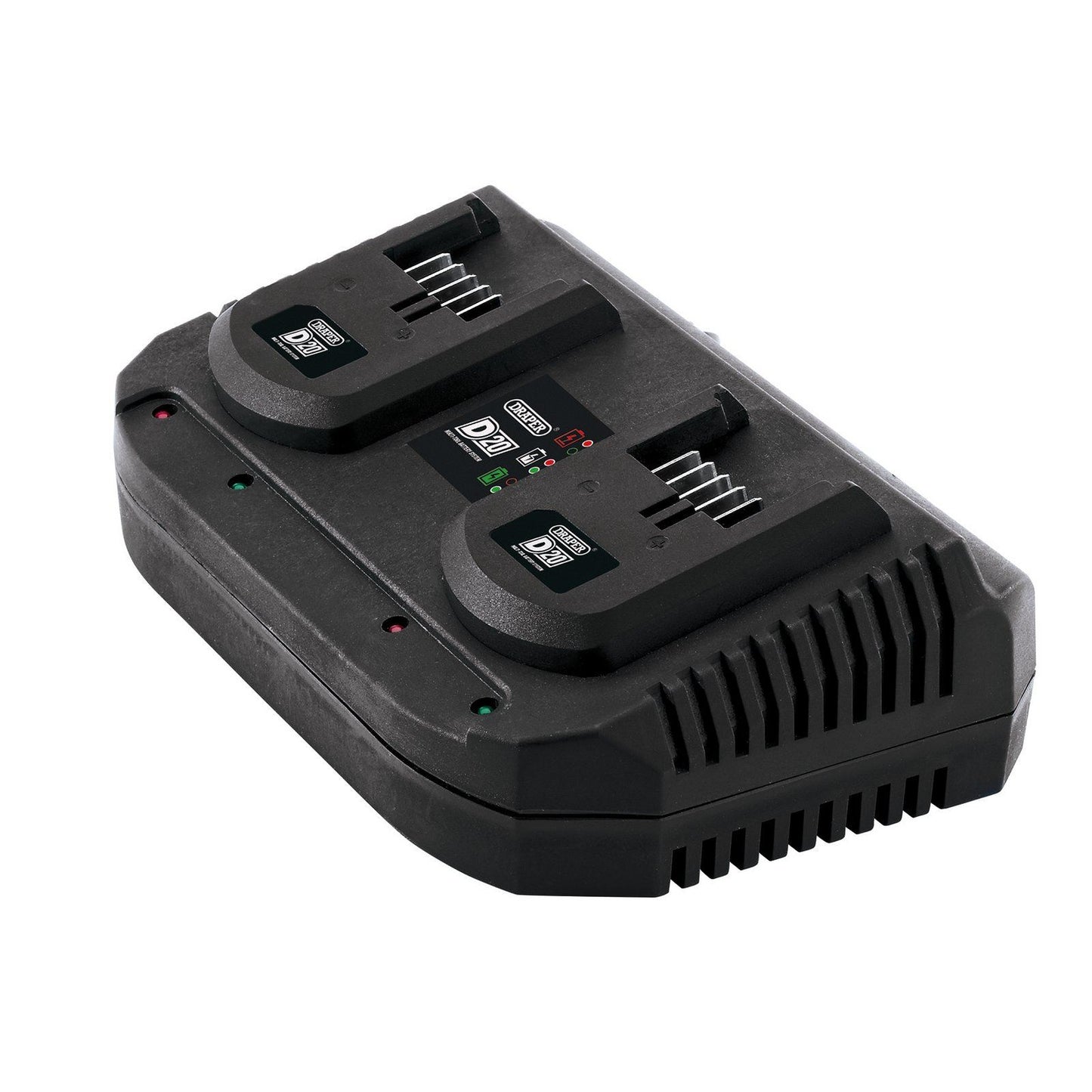 Draper D20 20V Twin Battery Charger D20TBCF - 92239