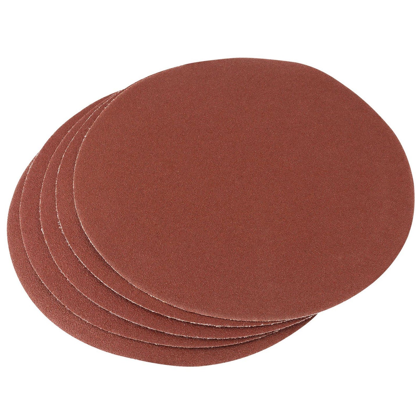 1x Pack Of 5 Draper 200mm 100 Grit Hook And Eye Backed Aluminium Oxide - 23358