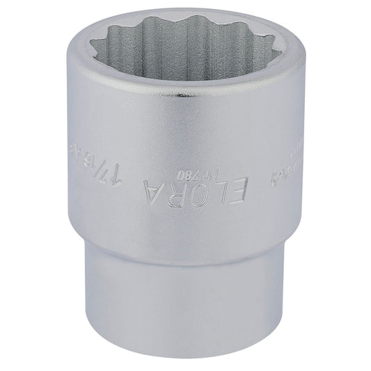 Draper 53045 1.7/16AF 1 Square Drive Elora Bi-Hexagon Socket