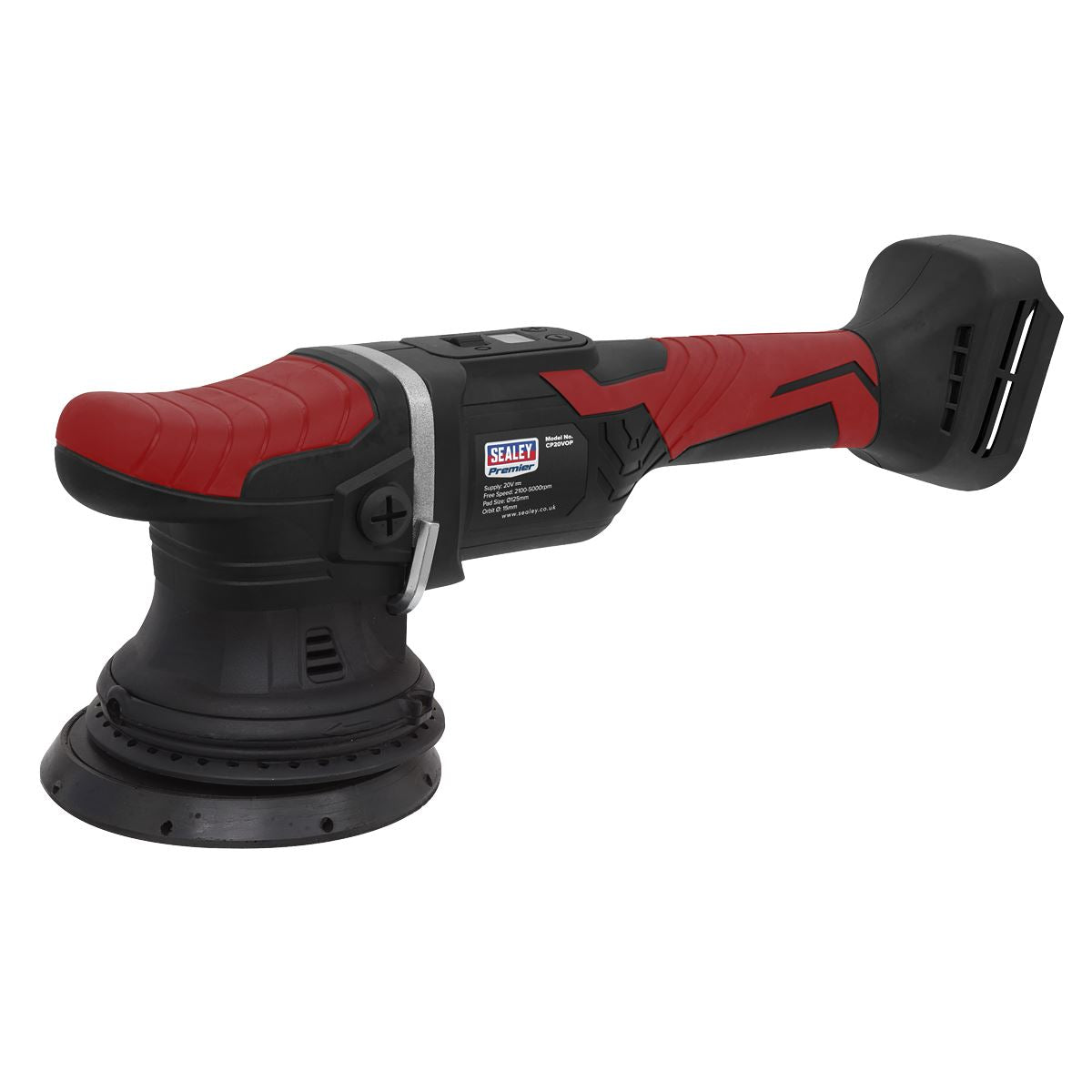 Sealey Cordless Orbital Polisher 125mm 20V Li-ion - Body Only CP20VOP