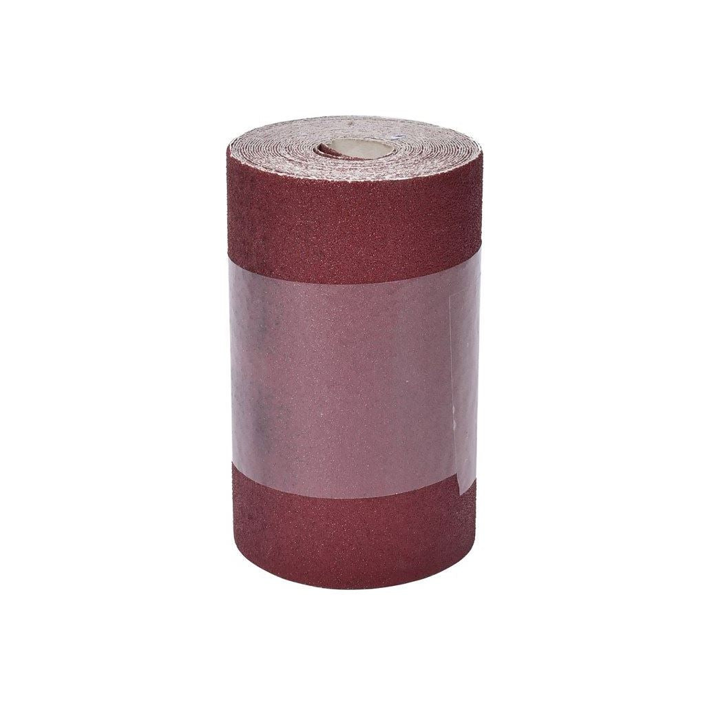 Aluminium Oxide Sand Sanding Roll P80 Grit Medium Coarse 115mm x 5m Metres Wood - V4110