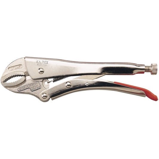 Draper 1x Knipex Expert 250mm Curved Jaw Self Grip Pliers Professional Tool - 54217