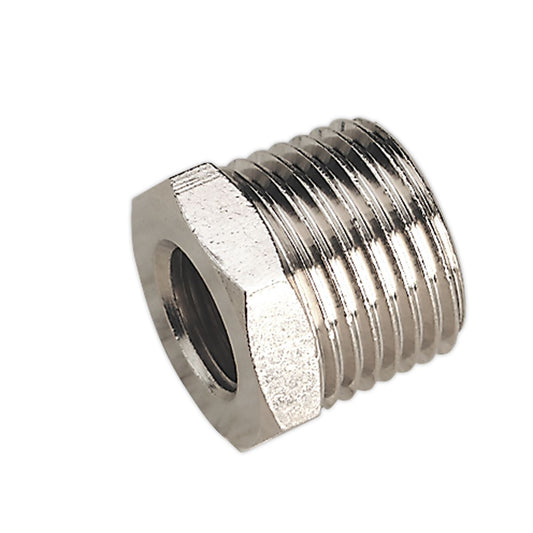 Sealey Adaptor 1/2"BSPT Male to 1/4"BSP Female SA1/1214F