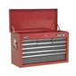 Sealey Topchest & Rollcab Combo 14 Drawer-Red/Grey & 239pc Tool Kit - AP2250BBCOMBO