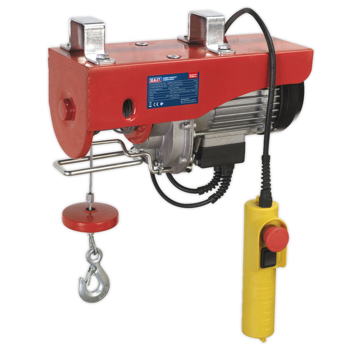 Sealey Power Hoist 230V/1ph 400kg Capacity PH400