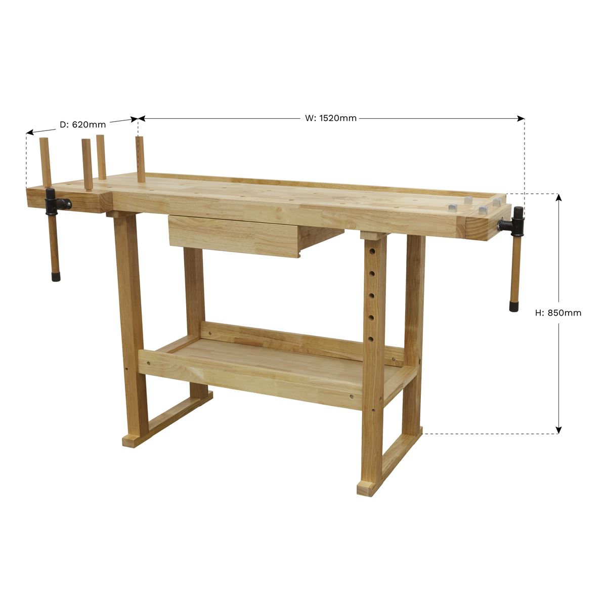 Sealey Woodworking Bench 1.52m AP1520