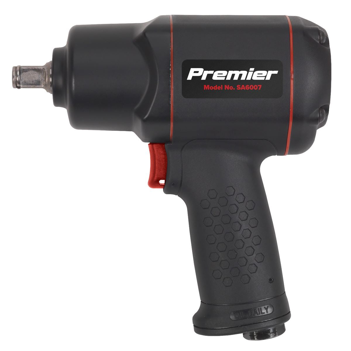 Sealey Air Impact Wrench 1/2"Sq Drive - Twin Hammer SA6007