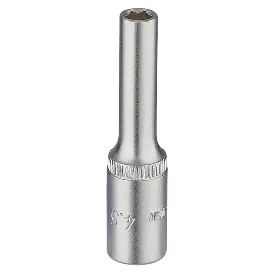 Elora 4.5mm 1/4" Sq. Dr. Elora Deep Socket 1455 T  4,5 - 58722