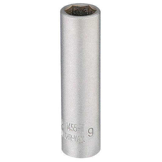 9mm 1/4" Square Drive Elora Deep Socket Draper 58729