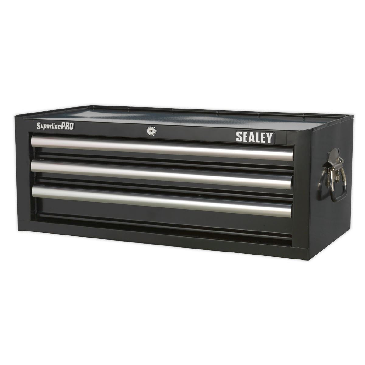 Sealey Mid-Box 3 Drawer with Ball Bearing Slides - Black AP33339B