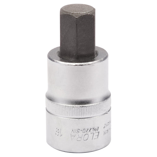 Elora 15554 770-SIN 19mm 3/4" Square Drive Hexagon Screwdriver Socket