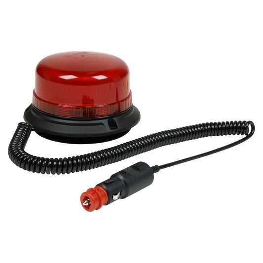 Sealey Warning Beacon SMD LED 12/24V Magnetic Fixing - Red WB954LEDR