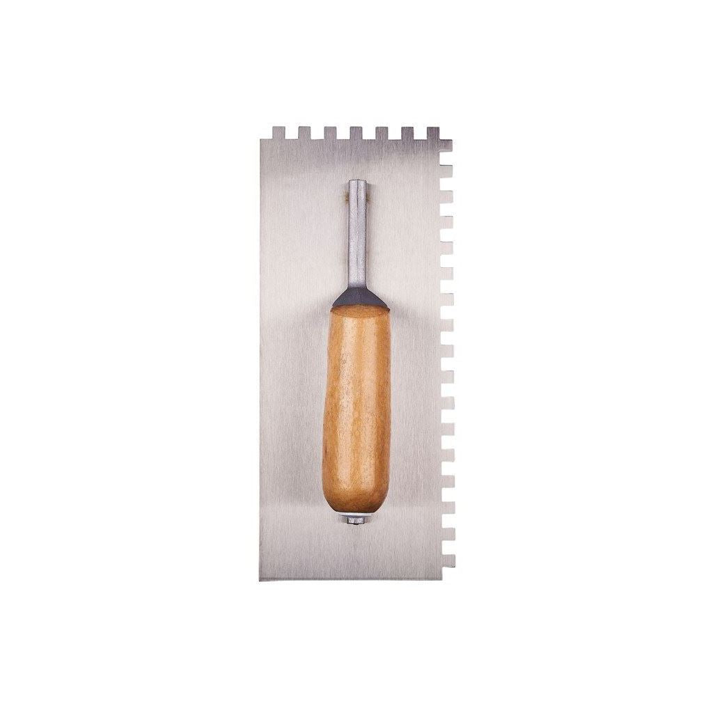 Amtech 11" Notched Float Trowel - Wooden Handle - G1610