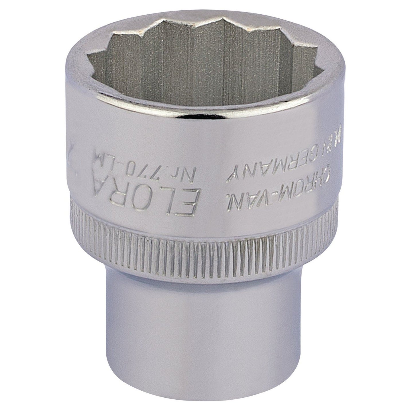 Elora 1x 27mm 1/2" Square Drive Bi-Hexagon Socket Professional Tool 24723