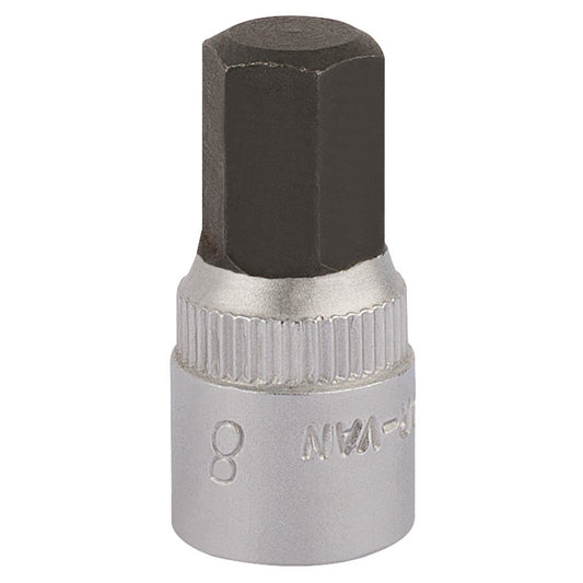 8mm 1/4" Square Drive Elora Hexagon Screwdriver Socket Draper 11128