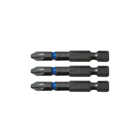 CK Tools Blue Steel Impact Screwdriver Bit 50mm PZ1 T4560 PZ1L