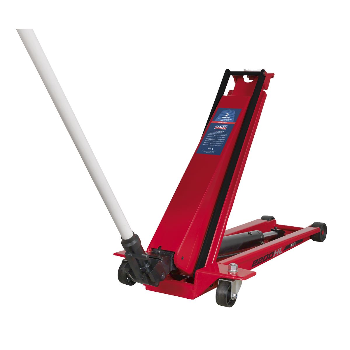 Sealey Trolley Jack 2 tonne High Lift Low Entry 2200HL