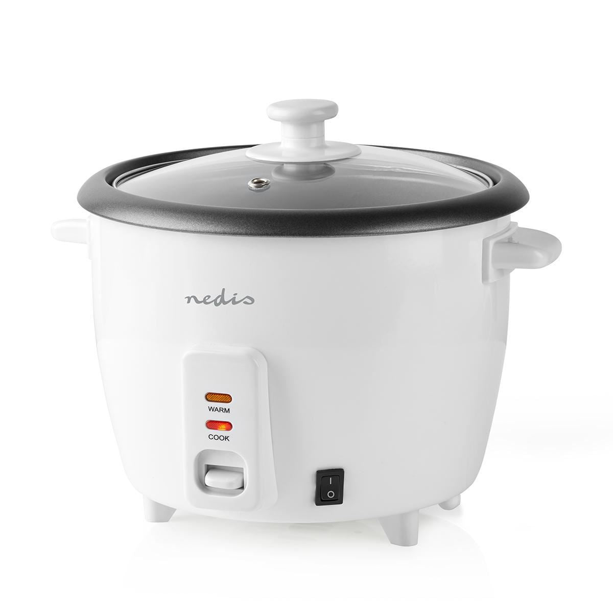 Nedis Rice Cooker 500 Watt 1.5L White