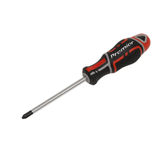 Sealey Screwdriver Pozi #2 x 100mm GripMAX AK4366