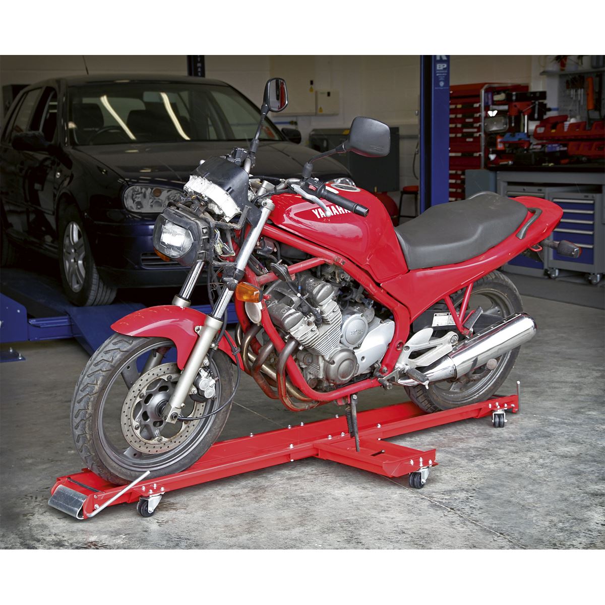 Sealey Motorcycle Dolly - Side Stand Type MS063