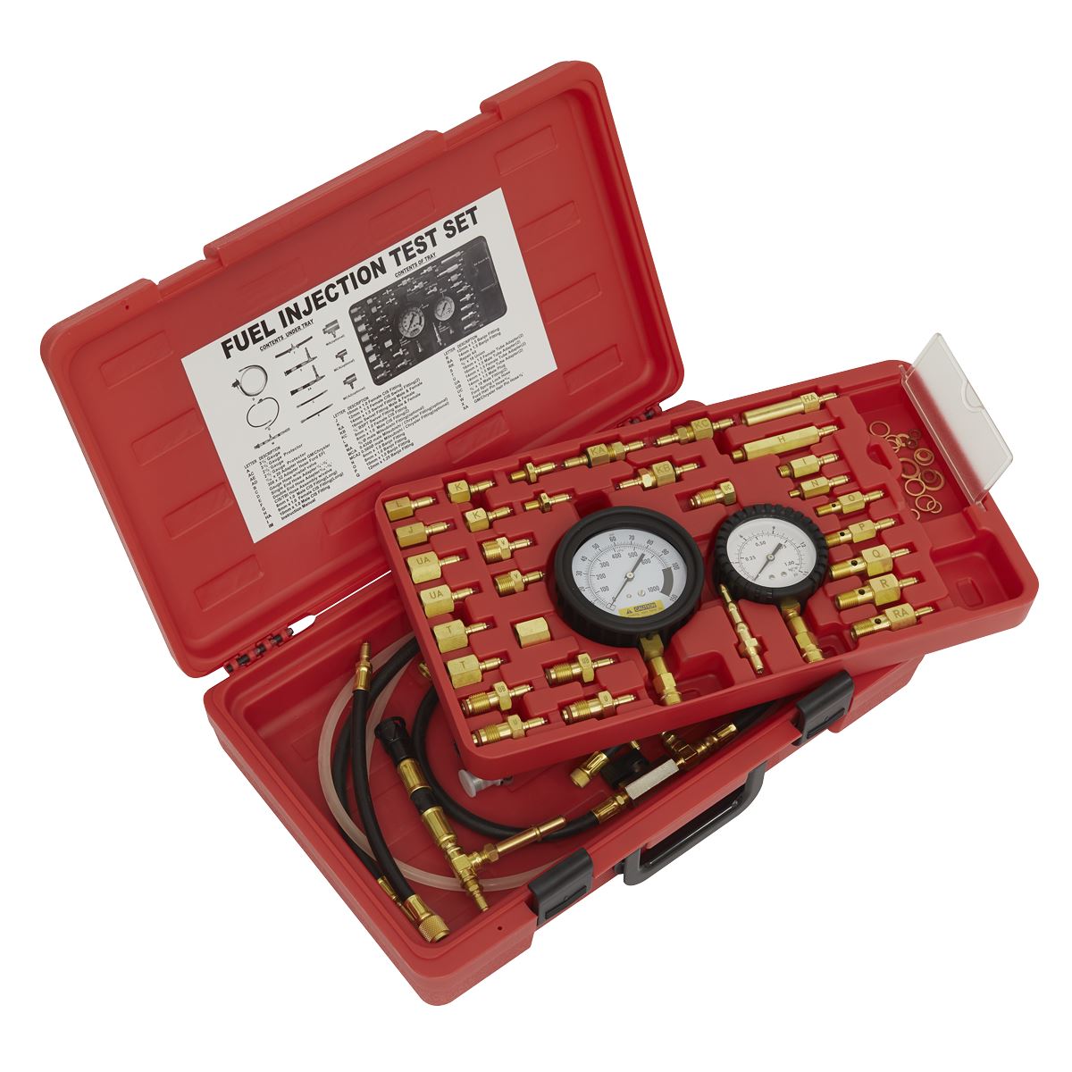 Sealey Fuel Injection Pressure Test Kit VSE210