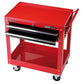 Draper Expert 07636 2 Drawer Tool Trolley with gas strutted lid top compartment. - 07635