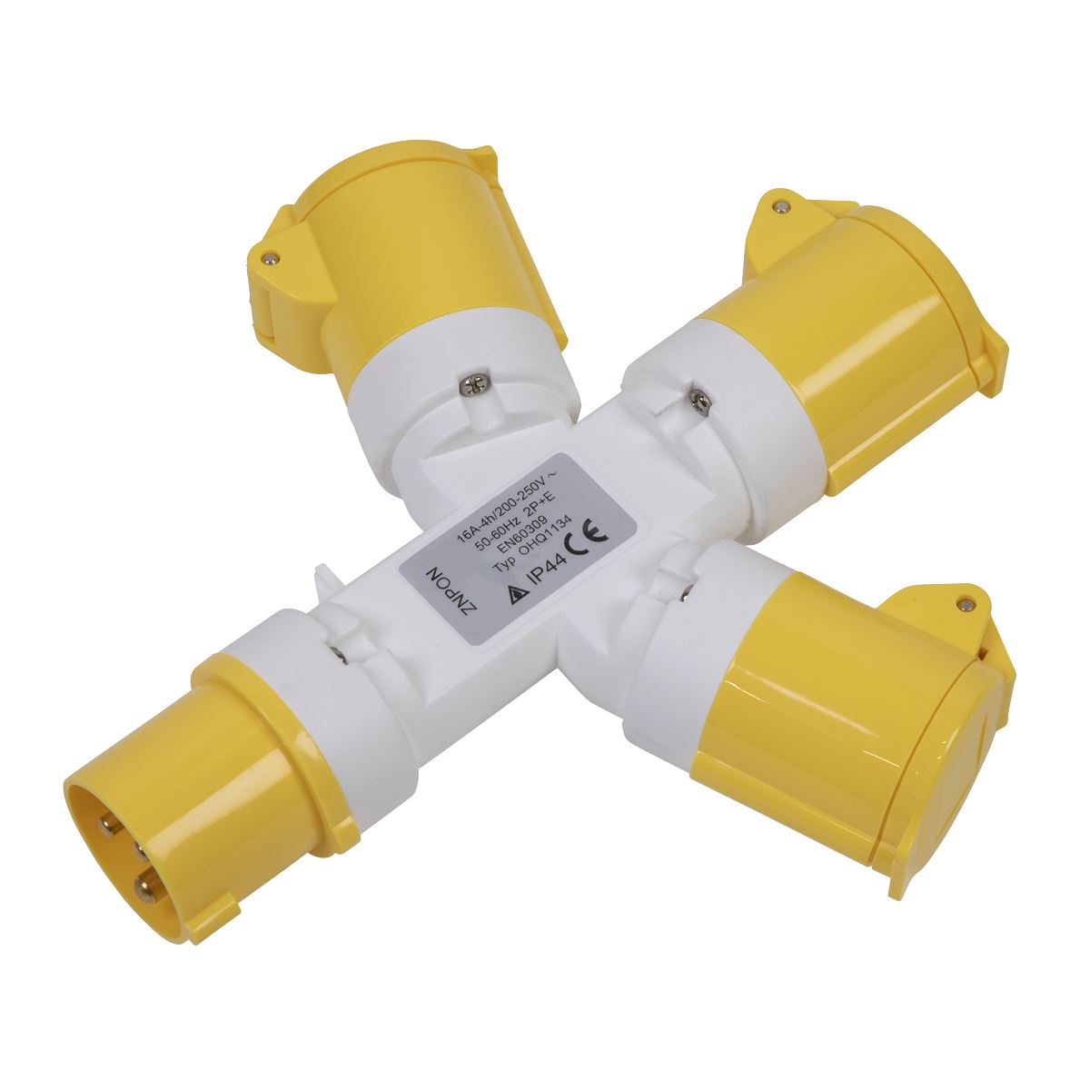 Sealey 3-Way Adaptor 110V WSTWA