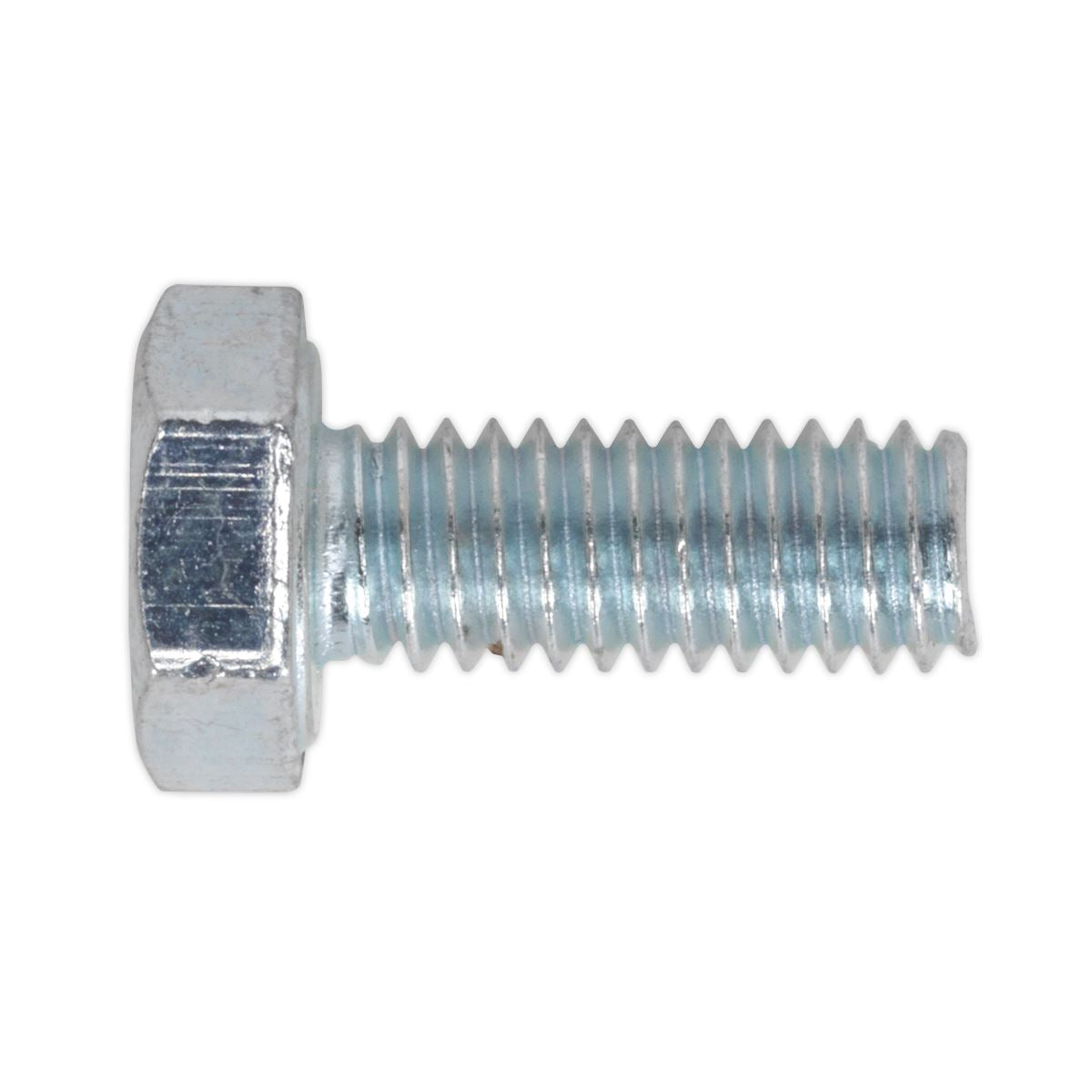 Sealey HT Setscrew M4 x 16mm 8.8 Zinc DIN 933 Pack of 50 SS416