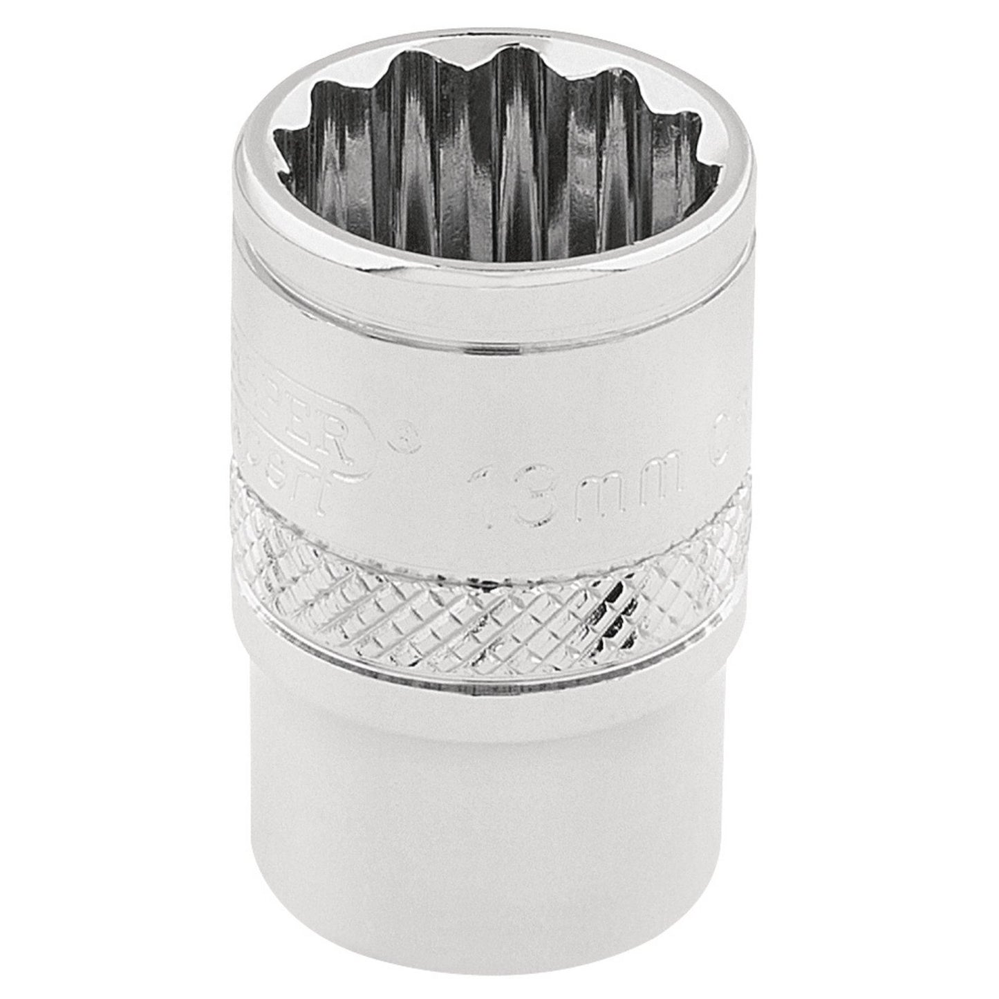 Draper 3/8" Sq. Dr. Hi-Torq 12 Point Socket (13mm) - 32776