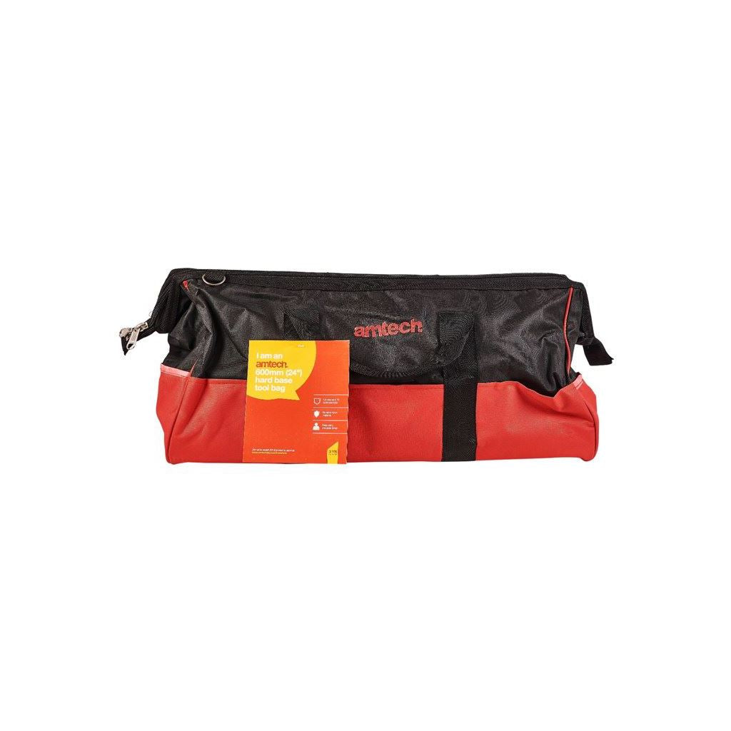 24" Heavy Duty Tool Bag Pro Multi Purpose Diy Storage Durable Water Resistant - N0525