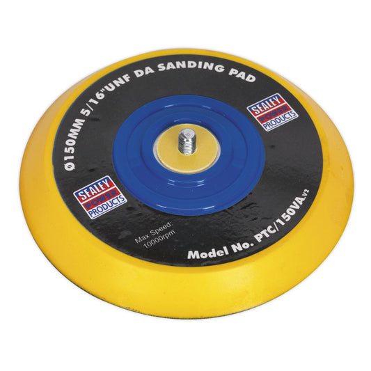 Sealey DA Backing Pad for Hook-and-Loop Discs 145mm 5/16"UNF PTC/150VA