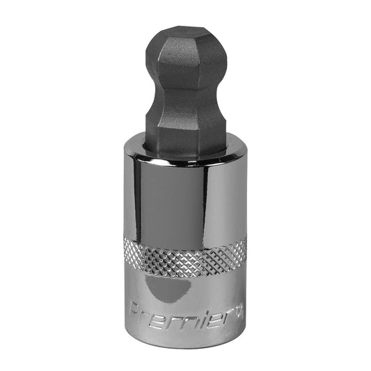 Sealey Ball-End Hex Socket Bit 14mm 1/2"Sq Drive SBBH011