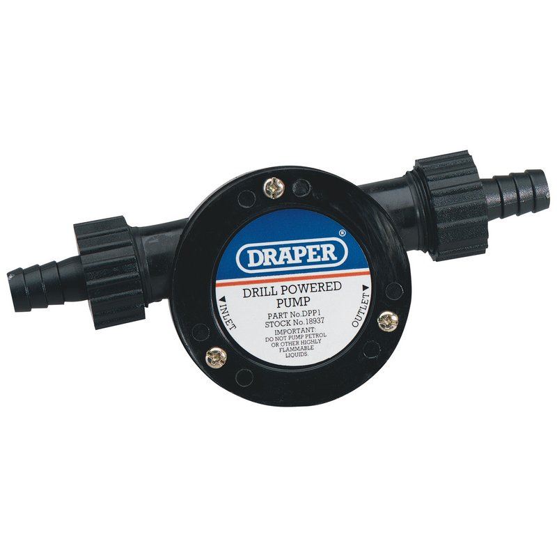 Draper 1x Drill Powered Pump Garage Professional Standard Tool 18937