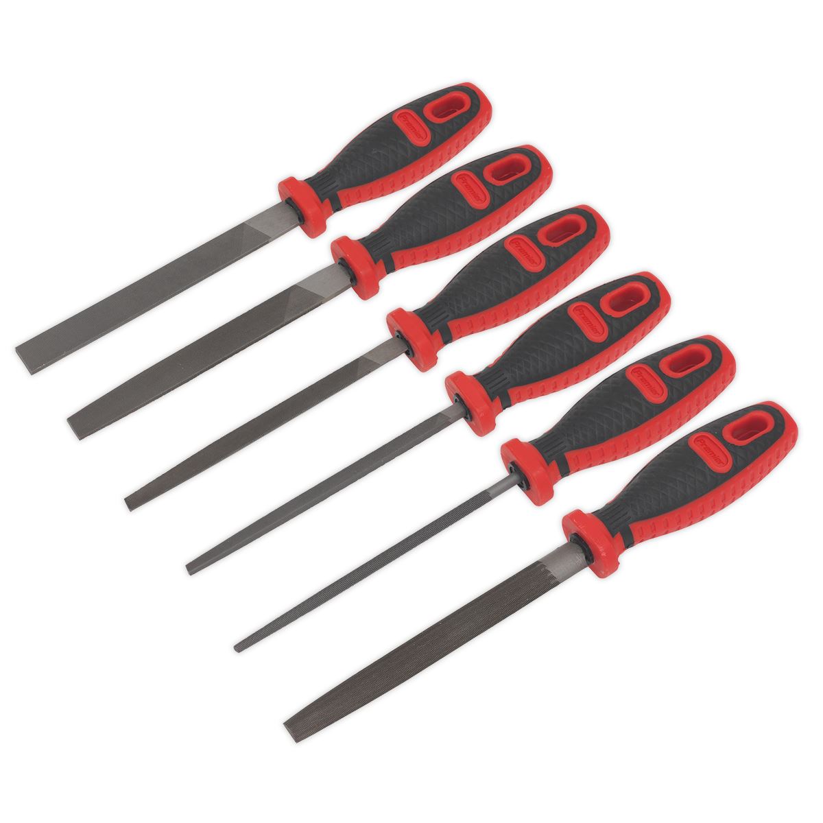 Sealey Engineer's File Set 6pc 150mm AK580