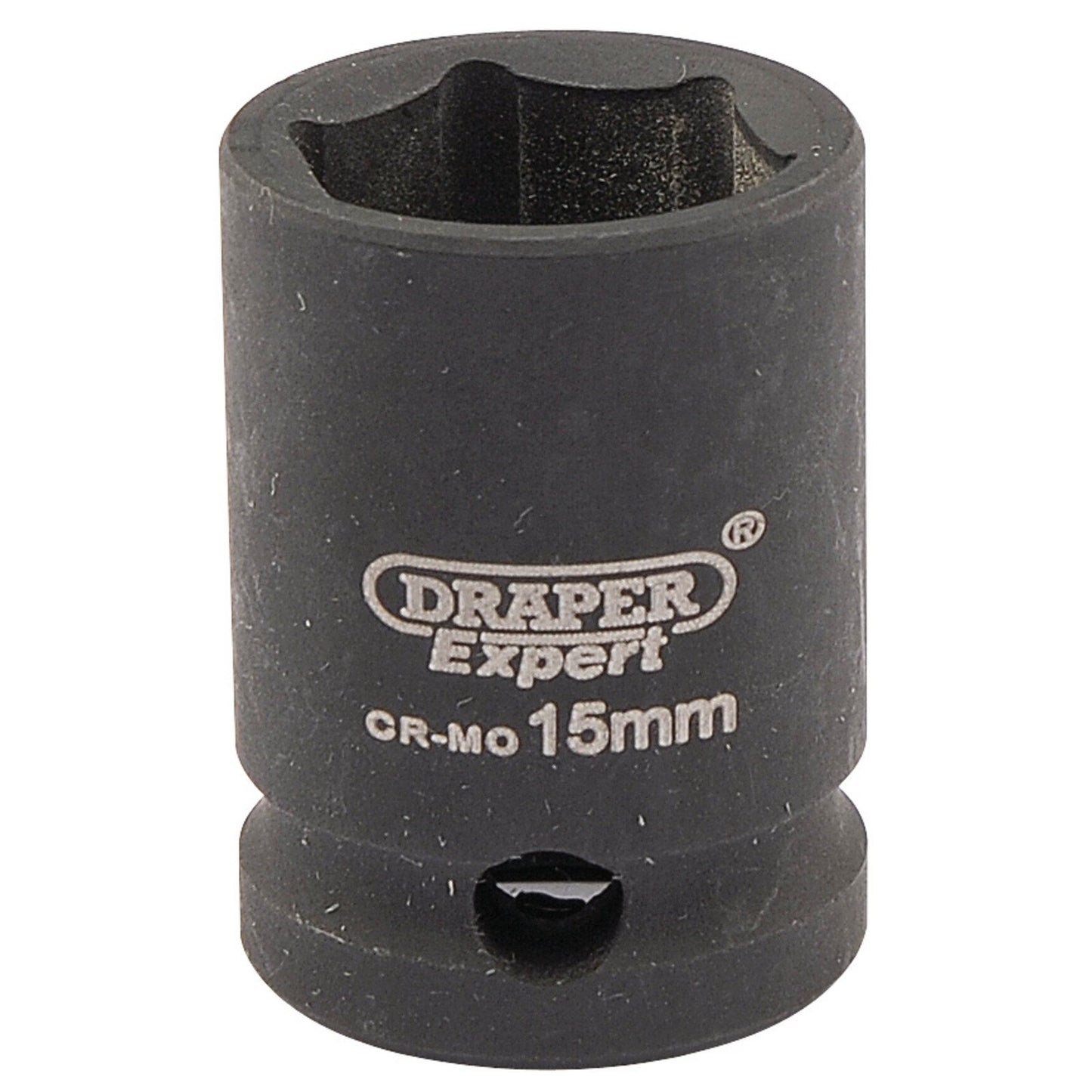 Draper 06875 Expert 15mm 3/8" Square Drive Hi-Torq6 Point Impact Socket