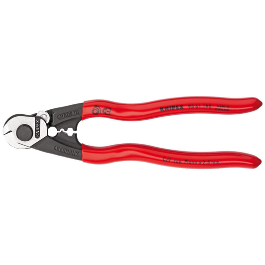 Knipex Knipex 190mm Forged Wire Rope Cutters 95 61 190 - 03047