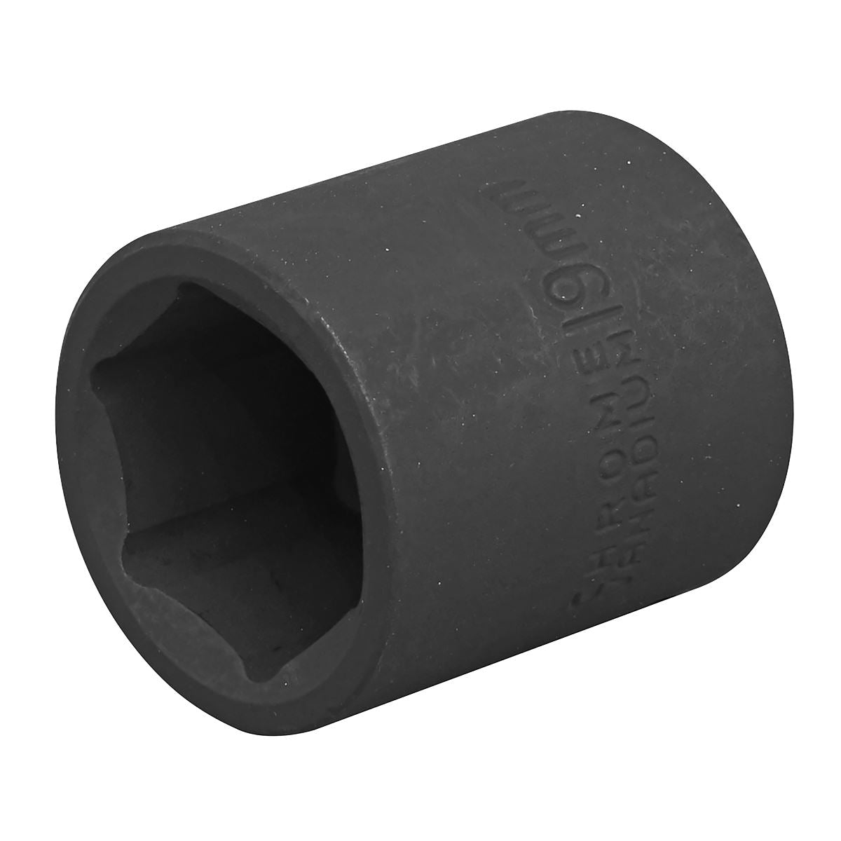 Sealey Impact Socket 19mm 3/8"Sq Drive IS3819