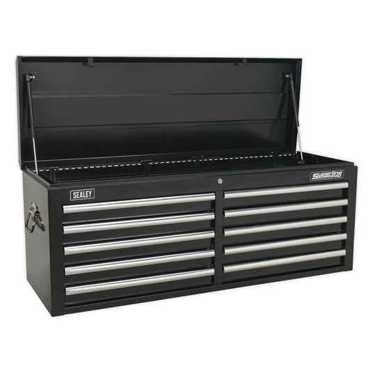 Sealey Tool Chest Combination 23 Drawer - Black with 446pc Tool Kit TBTPBCOMBO4