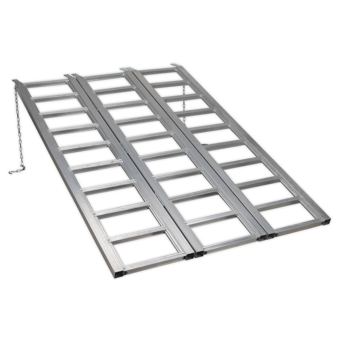 Sealey Motorcycle/ATV & Mini Tractor Ramp Wide Tri-Fold 680kg FLR680T