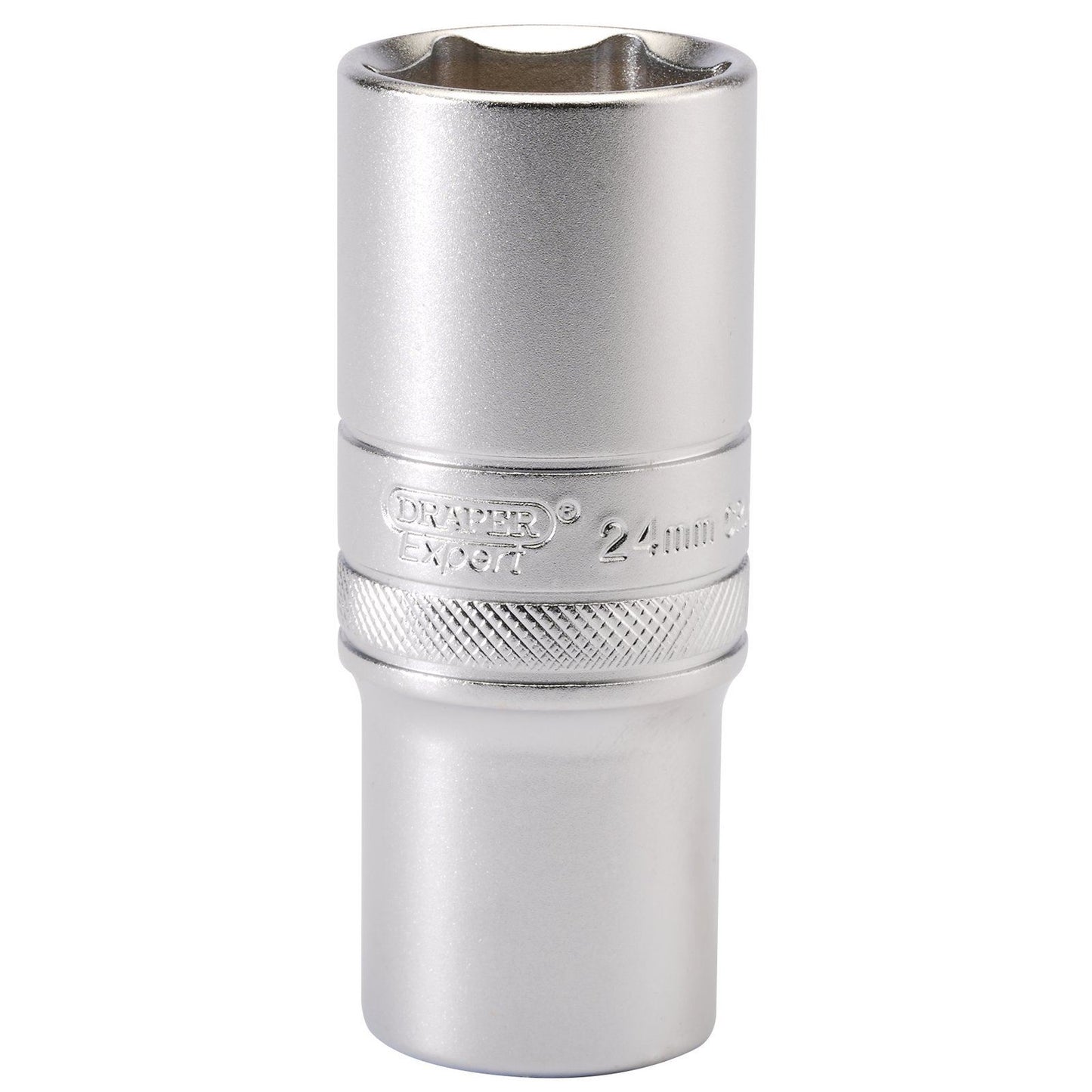 Draper 16655 1/2in Square Drive 6 Point Metric Deep Socket 24mm