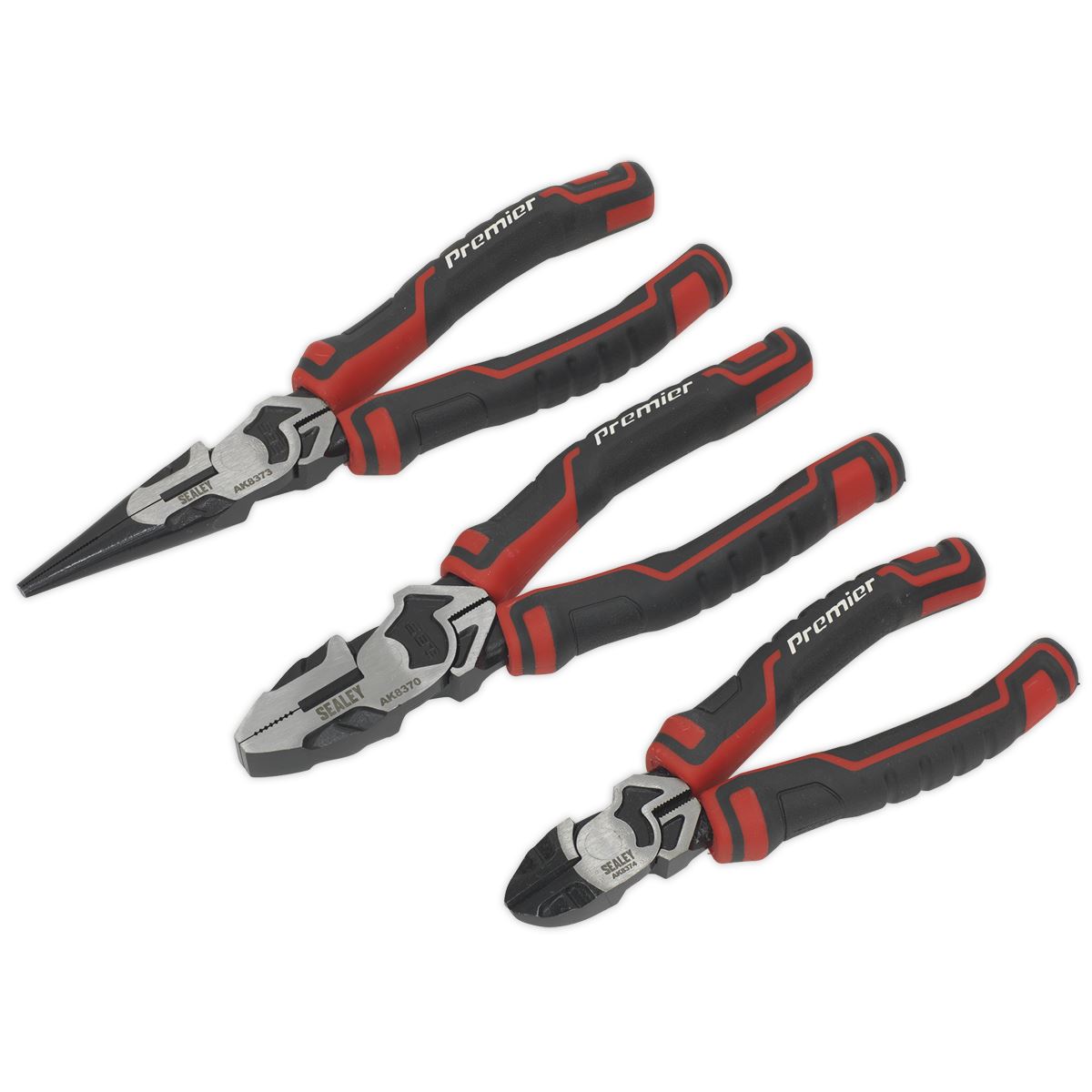 Sealey Pliers Set High Leverage 3pc AK8376